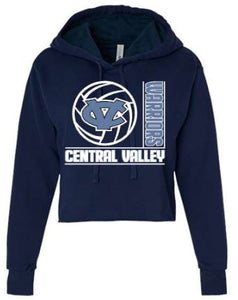 CV VOLLEYBALL CROPPED HOODIE