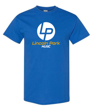 LINCOLN PARK MUSIC ROYAL SHORT SLEEVE TSHIRT