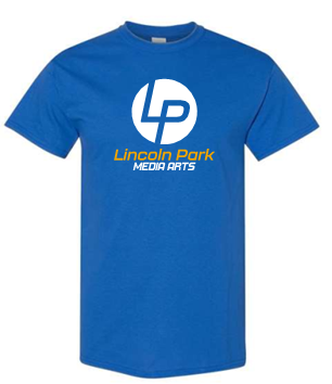 LINCOLN PARK MEDIA ARTS ROYAL SHORT SLEEVE TSHIRT