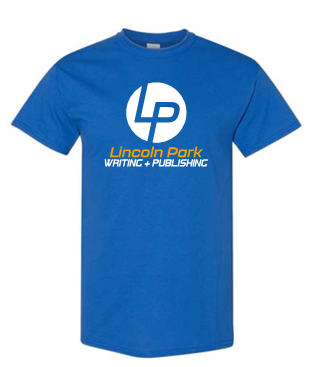 LINCOLN PARK WRITING & PUBLISHING ROYAL SHORT SLEEVE TSHIRT
