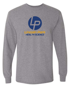 LINCOLN PARK HEALTH SCIENCE GRAY LONG SLEEVE TSHIRT