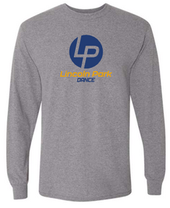 LINCOLN PARK DANCE GRAY LONG SLEEVE TSHIRT