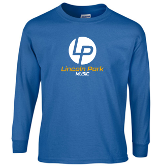 LINCOLN PARK MUSIC ROYAL LONG SLEEVE TSHIRT