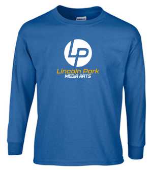 LINCOLN PARK MEDIA ARTS ROYAL LONG SLEEVE TSHIRT