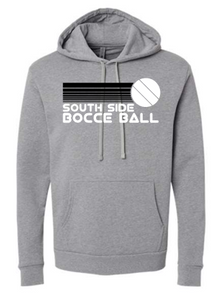 SOUTH SIDE BOCCE GRAY COTTON HOODIE