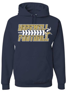 HOPEWELL FOOTBALL NAVY "DRIFIT" HOODIE