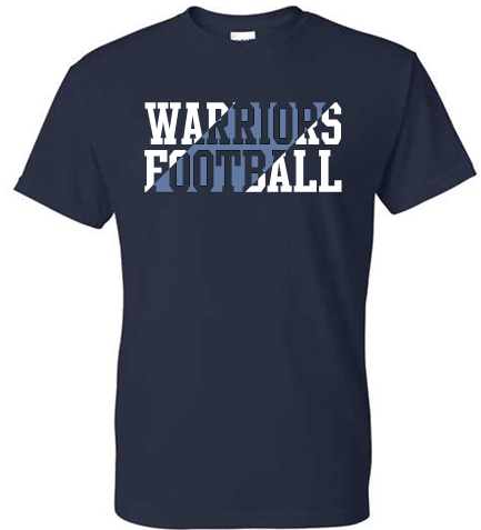 WARRIORS FOOTBALL TSHIRT