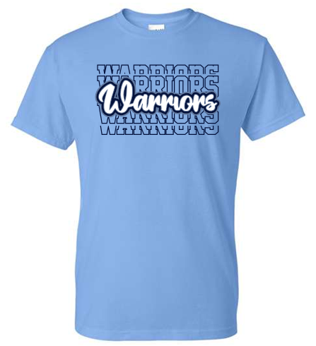 CV WARRIORS CAROLINA TSHIRT