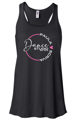 PSDS CIRCLE BLACK TANK TOP