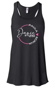 PSDS CIRCLE BLACK TANK TOP