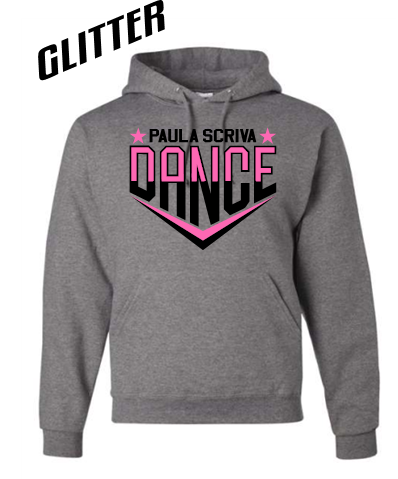 PSDS GLITTER GRAY HOODIE
