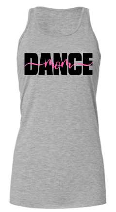 PSDS DANCE MOM GRAY TANK TOP
