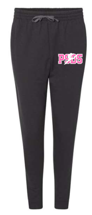PSDS CIRCLE BLACK JOGGERS