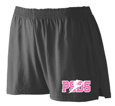 PSDS CIRCLE BLACK SHORTS