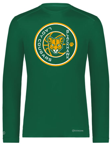 BLACKHAWK LADY COUGAR CIRCLE ESSENTIAL LONG SLEEVE TSHIRT