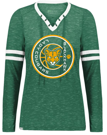 BLACKHAWK LADY COUGAR CIRCLE MONTEREY LONG SLEEVE TSHIRT
