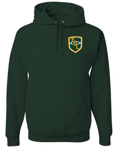 FOL GREEN COTTON HOODIE