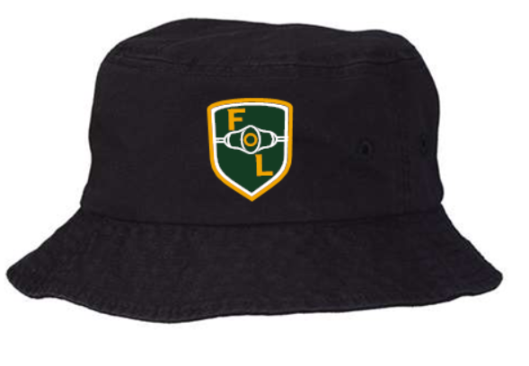 FOL BLACK BUCKET HAT