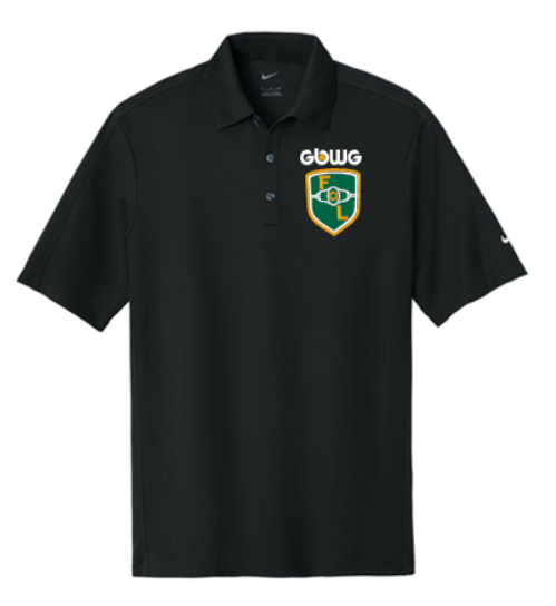 GBWG BLACK NIKE POLO SHIRT