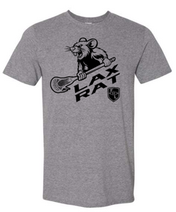 LAX RAT GRAY SHORT SLEEVE TSHIRT