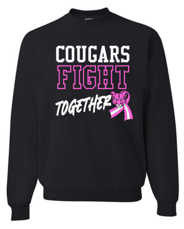 BLACKHAWK PINK OUT BLACK CREWNECK SWEATSHIRT