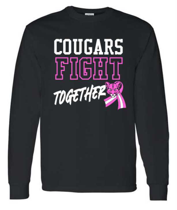 BLACKHAWK PINK OUT BLACK LONG SLEEVE TSHIRT