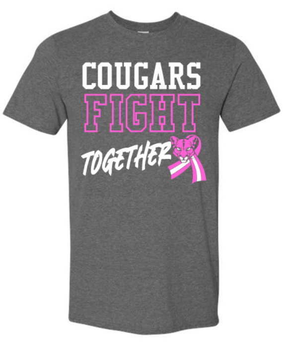 BLACKHAWK PINK OUT GRAY TSHIRT