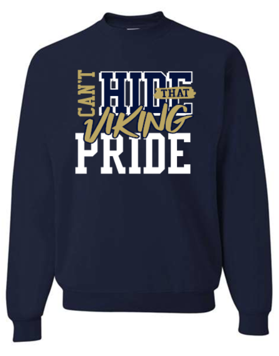 HOPEWELL PRIDE NAVY CREWNECK SWEATSHIRT