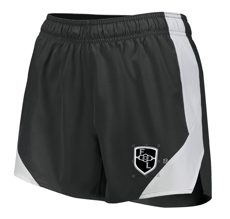 FOL LADIES BLACK SHORTS