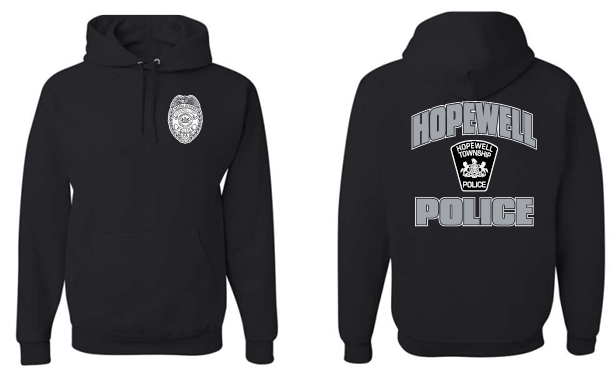 HPD BLACK & GRAY HOODIE