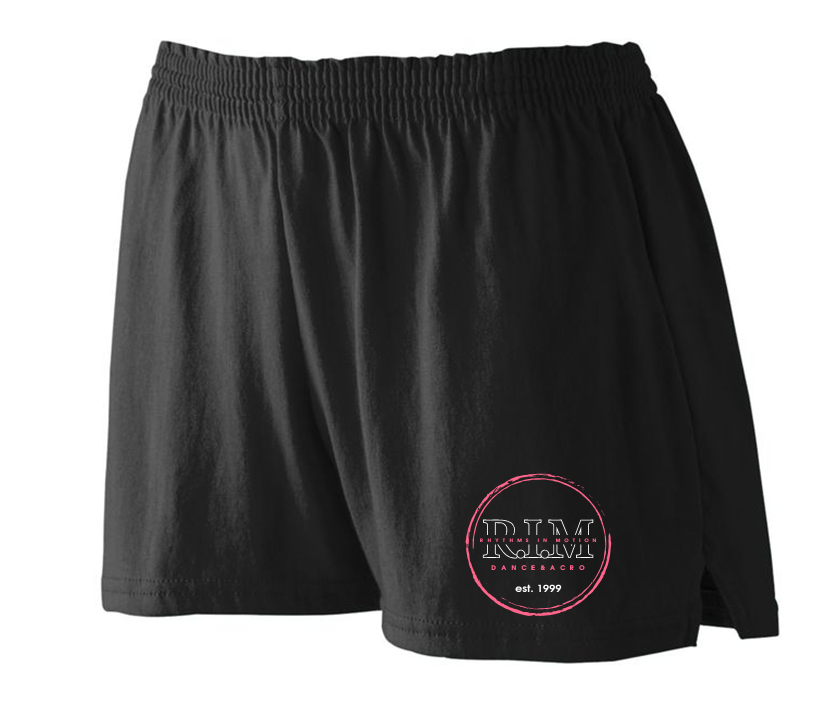 RIM BLACK GIRLS COTTON SHORTS