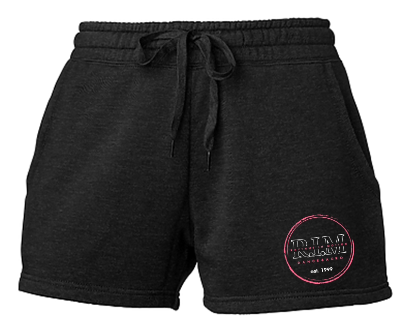 RIM BLACK LADIES SWEAT SHORTS