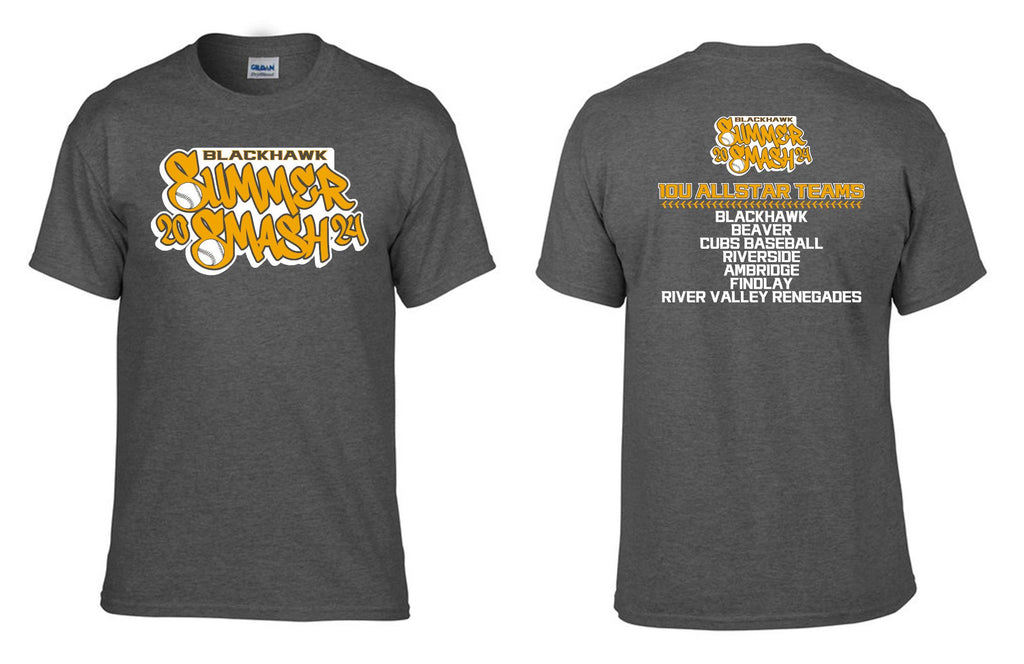 10U BLACKHAWK SUMMER SMASH COTTON BLEND TSHIRT
