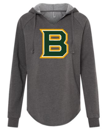 BLACKHAWK B GRAY LADIES HOODIE