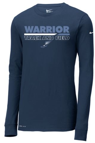 CV Track & Field NIKE Long Sleeve T-shirt
