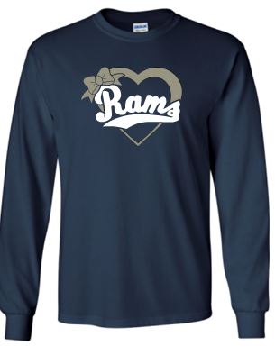 ROCHESTER GLITTER LONG SLEEVE TSHIRT
