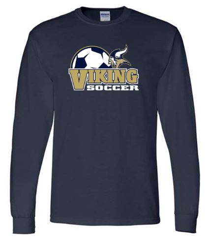 VIKINGS SOCCER LONG SLEEVE TSHIRT