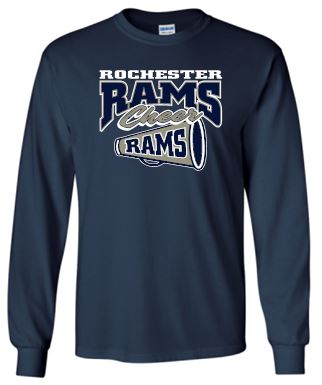 ROCHESTER CHEER LONG SLEEVE TSHIRT