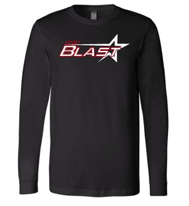 OHIO BLAST BLACK LONG SLEEVE TSHIRT