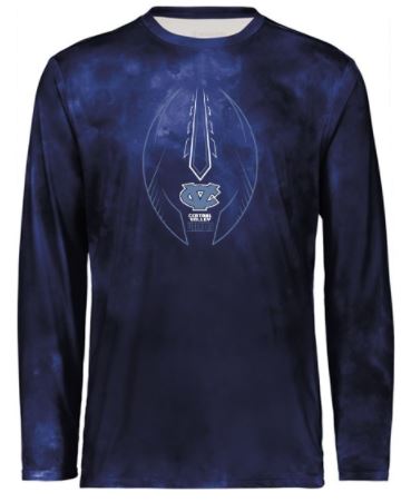 CV LIL WARRIORS FOOTBALL CLOUD LONG SLEEVE TSHIRT