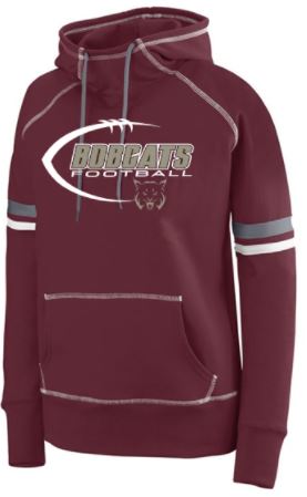 BEAVER BOBCATS FOOTBALL LADIES SPRY HOODIE