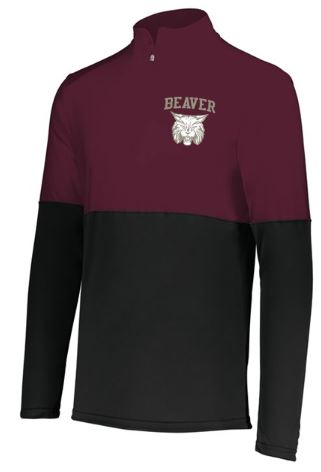 BEAVER BOBCATS MOMENTUM QUARTER ZIP