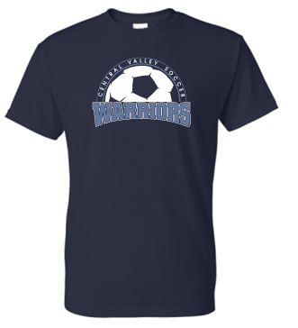 CV SOCCER NAVY TSHIRT