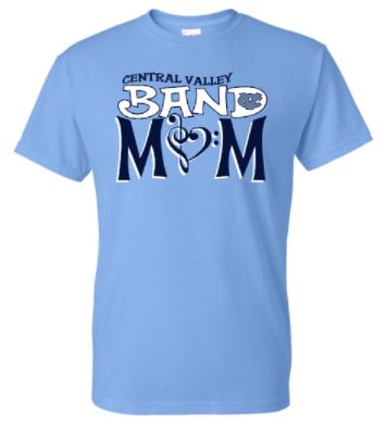 CV BAND MOM CAROLINA TSHIRT