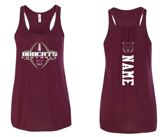 BEAVER FOOTBALL FLOWY TANK TOP