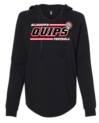 QUIPS FOOTBALL LADIES HOODIE