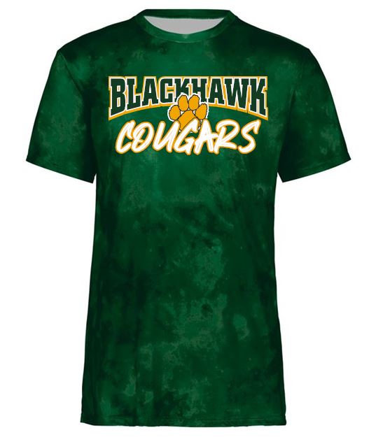 BLACKHAWK COUGARS CLOUD SHORT SLEEVE TSHIRT