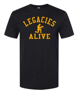 LEGACIES ALIVE VINTAGE BLACK TSHIRT