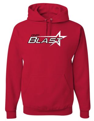 OHIO BLAST RED HOODIE