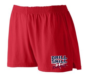 DFS LADIES RED SHORTS